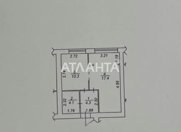 1-комнатная квартира по адресу ул. Богдана Хмельницкого (площадь 36,1 м²) - Atlanta.ua - фото 16