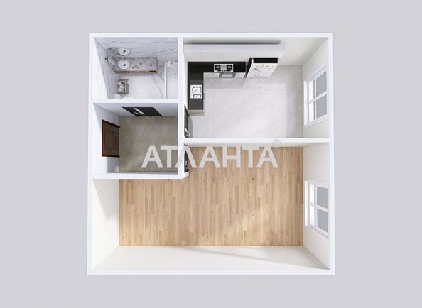 1-комнатная квартира по адресу ул. Богдана Хмельницкого (площадь 36,1 м²) - Atlanta.ua - фото 17