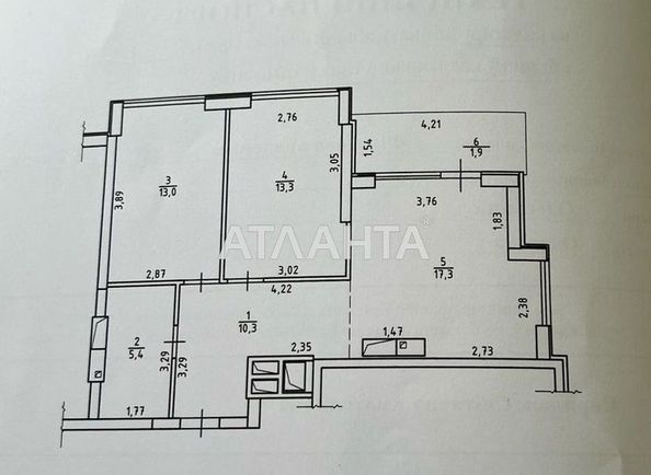 2-rooms apartment apartment by the address st. Filatova ak (area 61,2 m²) - Atlanta.ua - photo 4
