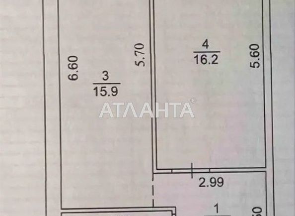 1-кімнатна квартира за адресою вул. Успішна (площа 44 м²) - Atlanta.ua - фото 7