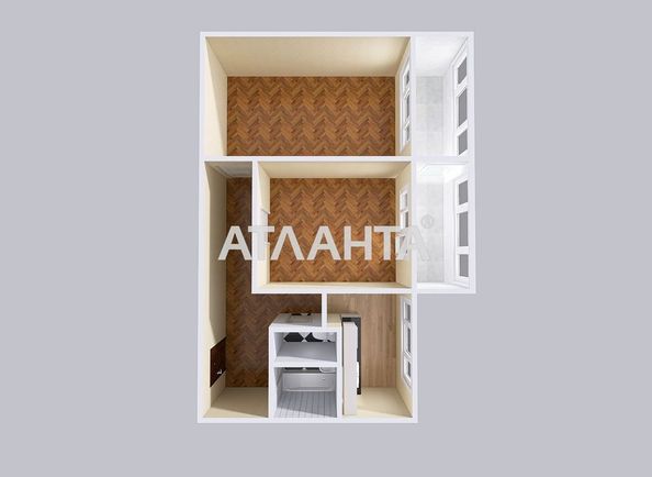 2-rooms apartment apartment by the address st. Botanicheskiy per (area 43,2 m²) - Atlanta.ua - photo 23