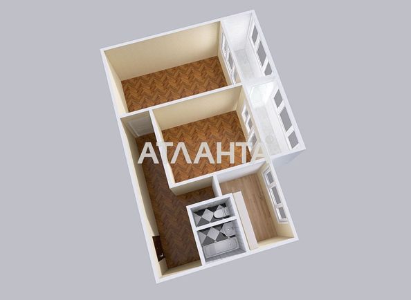 2-rooms apartment apartment by the address st. Botanicheskiy per (area 43,2 m²) - Atlanta.ua - photo 28
