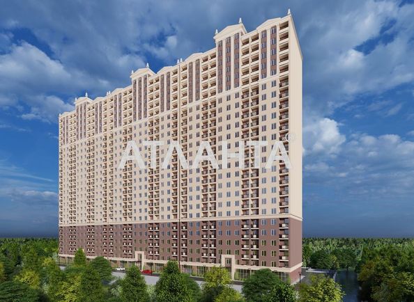1-room apartment apartment by the address st. Genuezskaya (area 43,1 m²) - Atlanta.ua