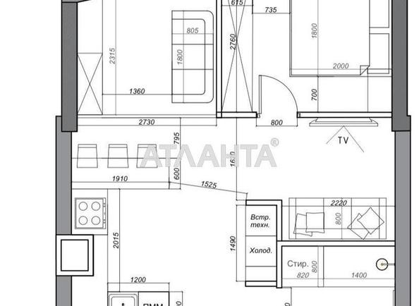 2-rooms apartment apartment by the address st. Chubaevskaya Selsovetskaya (area 47,7 m²) - Atlanta.ua - photo 14