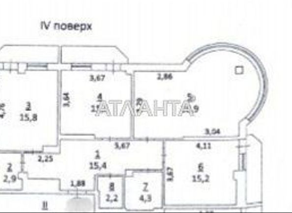 3-rooms apartment apartment by the address st. Solnechnaya (area 103 m²) - Atlanta.ua - photo 4