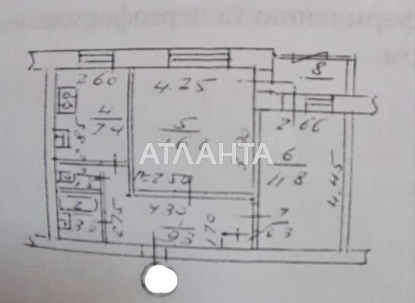 2-rooms apartment apartment by the address st. Desantnyy bul Vnutrikvartalnyy per (area 52 m²) - Atlanta.ua - photo 9