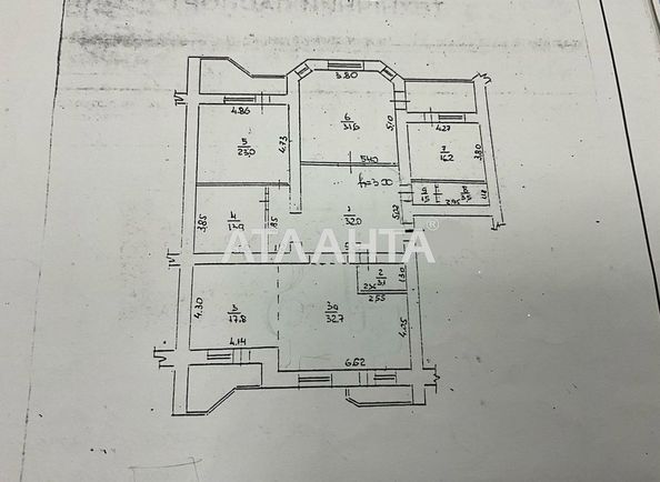3-комнатная квартира по адресу ул. Педагогическая (площадь 187 м²) - Atlanta.ua - фото 29