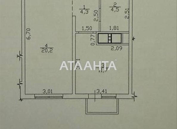 1-room apartment apartment by the address st. Lyustdorfskaya dor Chernomorskaya dor (area 43 m²) - Atlanta.ua - photo 14