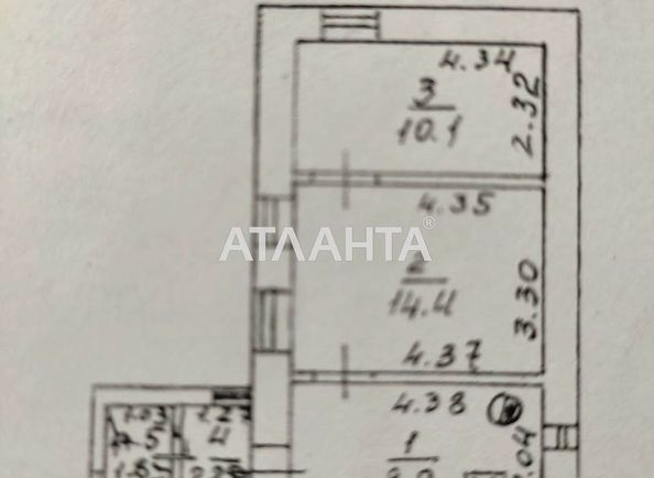 2-rooms apartment apartment by the address st. Serova Masterskaya (area 37,6 m²) - Atlanta.ua - photo 10