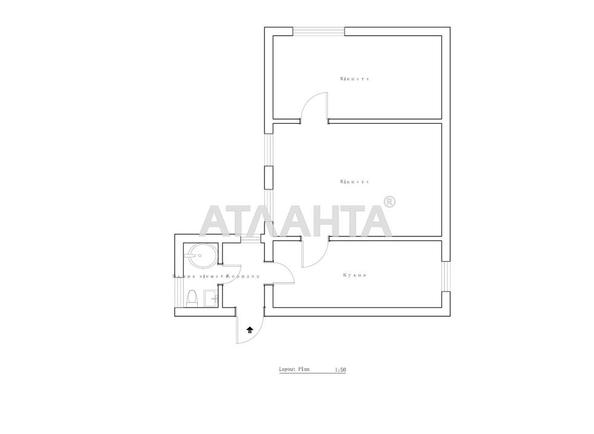 2-кімнатна квартира за адресою вул. Сєрова (площа 37,6 м²) - Atlanta.ua - фото 11