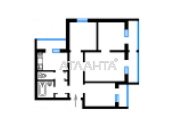 Многокомнатная квартира по адресу ул. Академика Ефремова (площадь 93,9 м²) - Atlanta.ua - фото 23