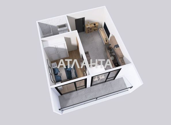 1-комнатная квартира по адресу ул. Орлика Пилипа (площадь 36,1 м²) - Atlanta.ua - фото 13