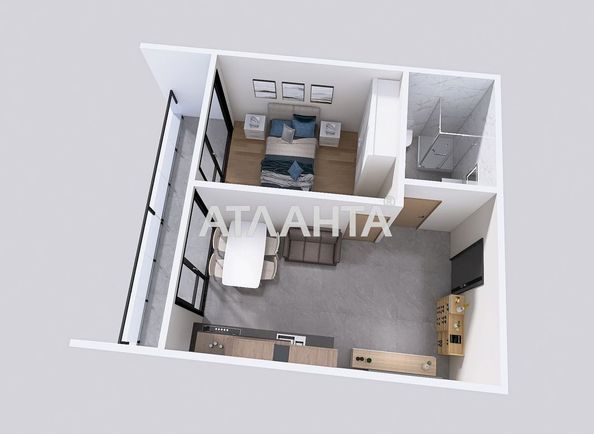 1-комнатная квартира по адресу ул. Орлика Пилипа (площадь 36,1 м²) - Atlanta.ua - фото 14