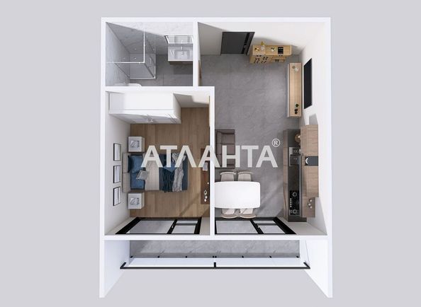 1-комнатная квартира по адресу ул. Орлика Пилипа (площадь 36,1 м²) - Atlanta.ua - фото 17