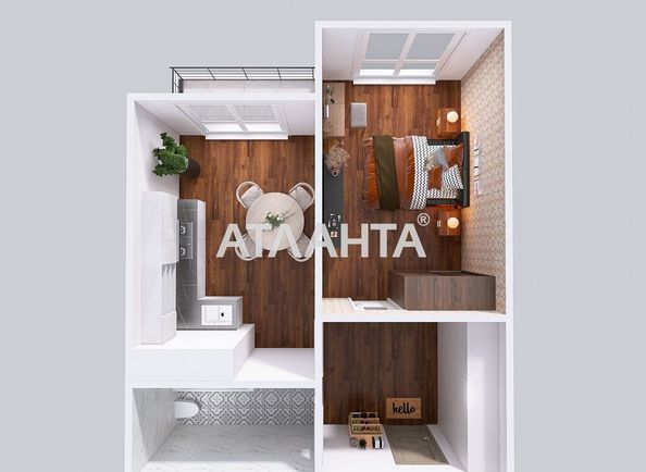 1-комнатная квартира по адресу ул. Краснова (площадь 41 м²) - Atlanta.ua - фото 12
