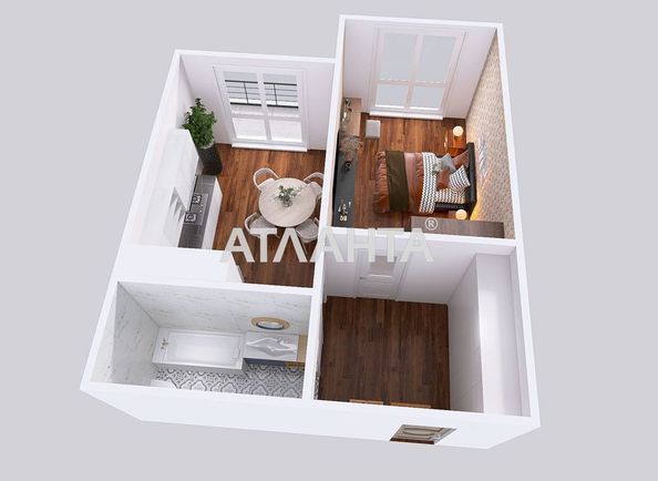 1-комнатная квартира по адресу ул. Краснова (площадь 41 м²) - Atlanta.ua - фото 15