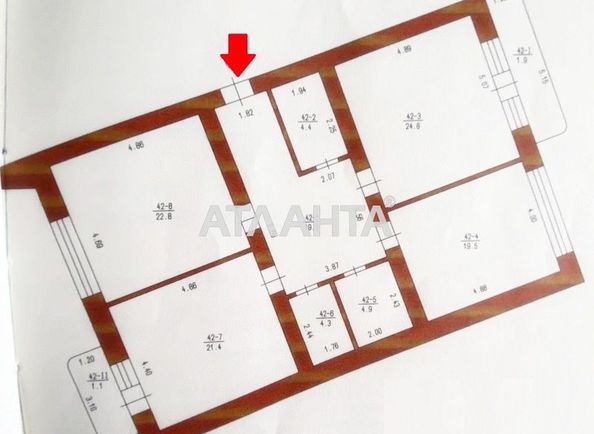 2-rooms apartment apartment by the address st. Frantsuzskiy bul Proletarskiy bul (area 124,6 m²) - Atlanta.ua - photo 7