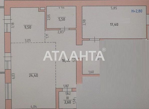 3-комнатная квартира по адресу ул. Головна (площадь 80 м²) - Atlanta.ua - фото 10
