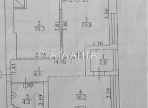 2-кімнатна квартира за адресою вул. Лесі Українки (площа 43,3 м²) - Atlanta.ua - фото 14