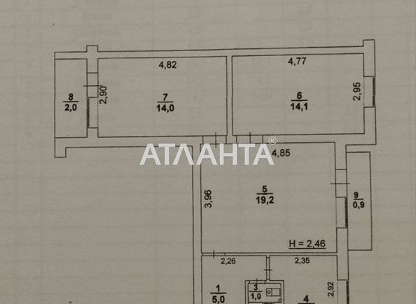 3-rooms apartment apartment by the address st. Dobrovolskogo pr (area 72 m²) - Atlanta.ua - photo 13
