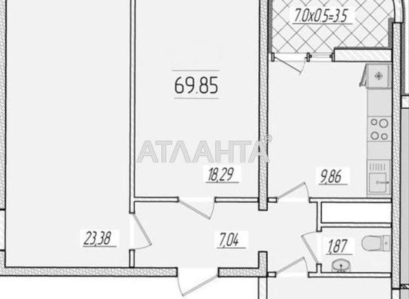 2-кімнатна квартира за адресою вул. Краснова (площа 70 м²) - фото 21 2-кімнатна квартира за адресою вул. Краснова (площа 70 м²) - Atlanta.ua - фото 21