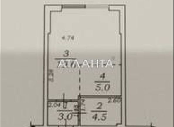 1-кімнатна квартира за адресою вул. Спрейсу (площа 32,1 м²) - Atlanta.ua - фото 15