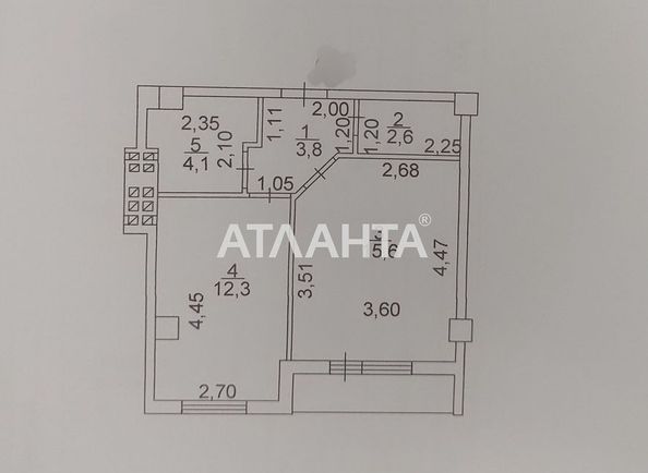1-room apartment apartment by the address st. Novoselskogo Ostrovidova (area 39,6 m²) - Atlanta.ua - photo 12