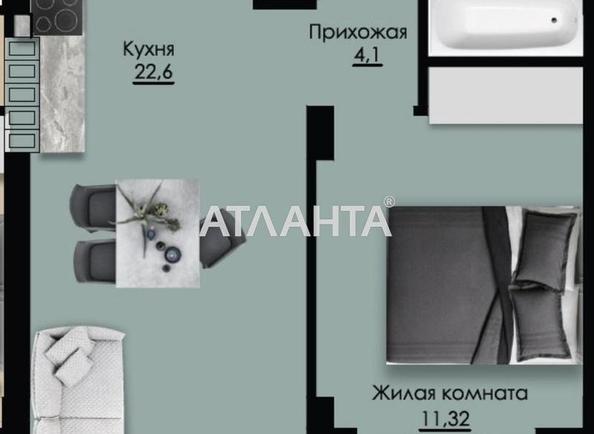 1-кімнатна квартира за адресою вул. Марсельська (площа 42 м²) - Atlanta.ua - фото 18