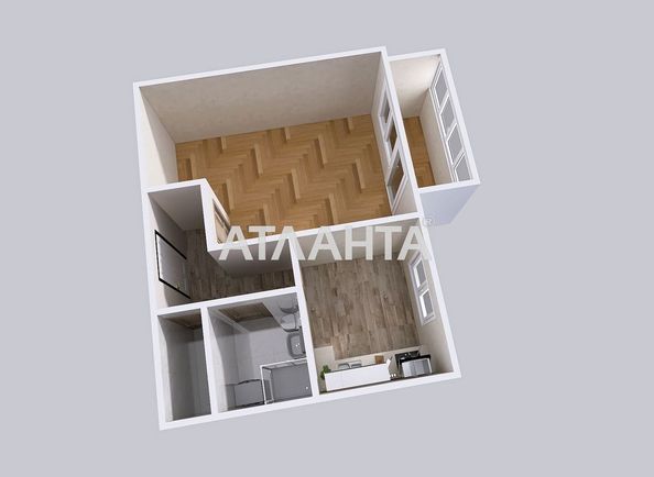 1-room apartment apartment by the address st. Sirka (area 37,1 m²) - Atlanta.ua - photo 16