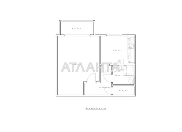 1-room apartment apartment by the address st. Sirka (area 37,1 m²) - Atlanta.ua - photo 20