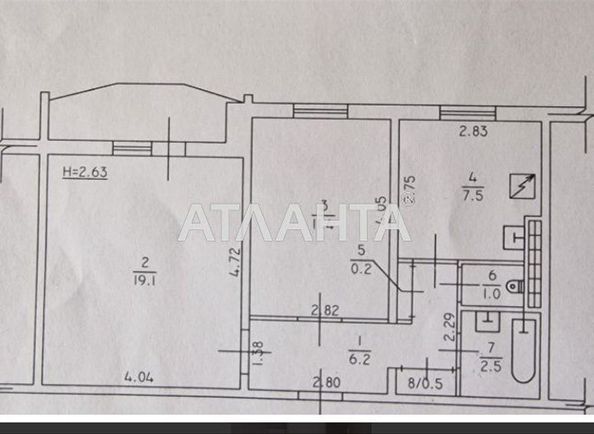 2-rooms apartment apartment by the address st. Paustovskogo (area 51 m²) - Atlanta.ua - photo 10