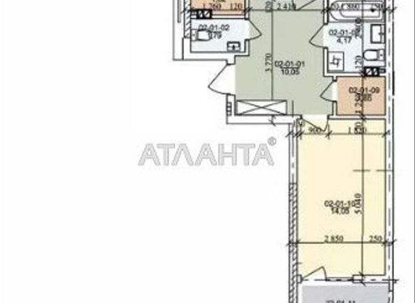 2-кімнатна квартира за адресою вул. Трускавецька (площа 73,6 м²) - Atlanta.ua - фото 7