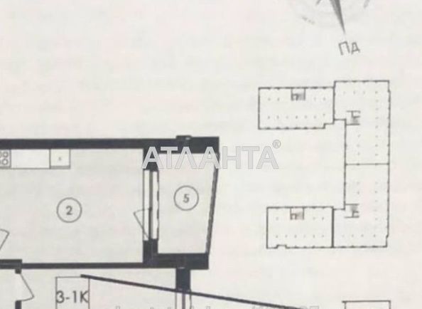 1-room apartment apartment by the address st. Navrotskogo V ul (area 48 m²) - Atlanta.ua - photo 6