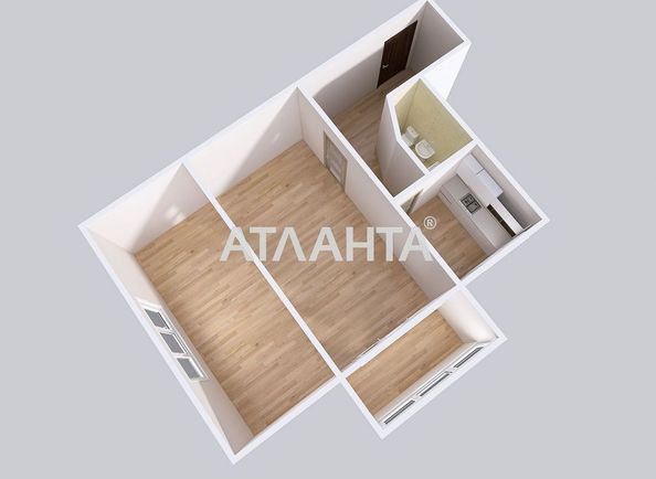 2-rooms apartment apartment by the address st. Belotserkovskaya ul (area 45,8 m²) - Atlanta.ua - photo 11