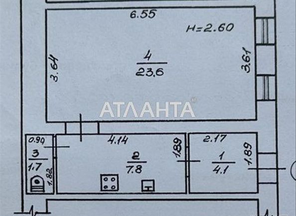 2-rooms apartment apartment by the address st. Preobrazhenskaya Sovetskoy Armii (area 45 m²) - Atlanta.ua - photo 13
