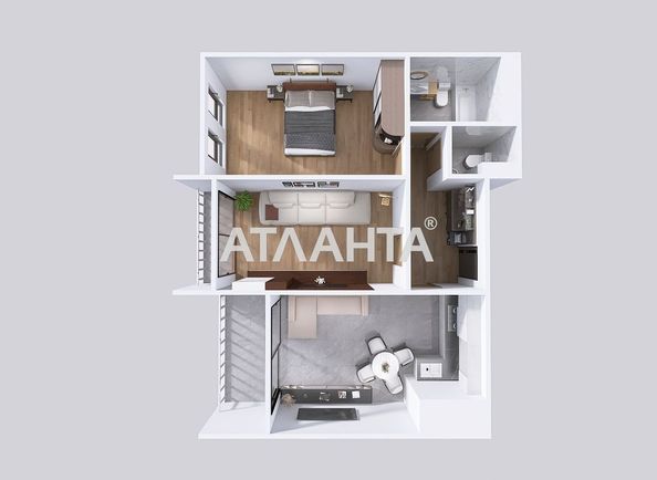 2-rooms apartment apartment by the address st. Vashingtona Dzh ul (area 73,9 m²) - Atlanta.ua - photo 12