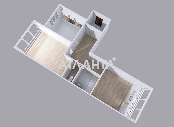 2-кімнатна квартира за адресою вул. Княгині Ольги (площа 65,1 м²) - Atlanta.ua - фото 21