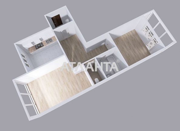 2-кімнатна квартира за адресою вул. Княгині Ольги (площа 65,1 м²) - Atlanta.ua - фото 22