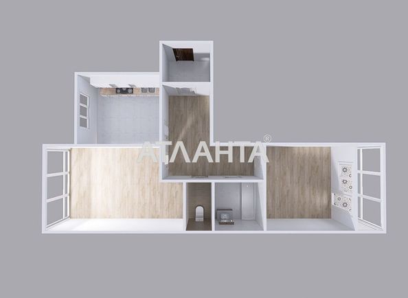 2-кімнатна квартира за адресою вул. Княгині Ольги (площа 65,1 м²) - Atlanta.ua - фото 24