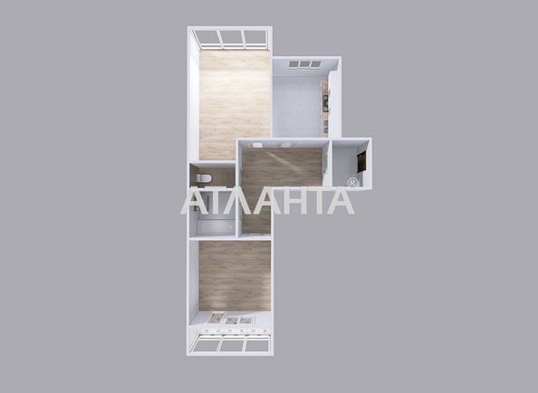 2-кімнатна квартира за адресою вул. Княгині Ольги (площа 65,1 м²) - Atlanta.ua - фото 26