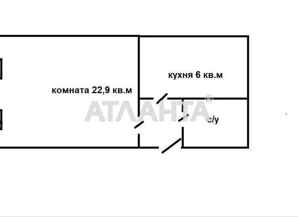 1-кімнатна квартира за адресою вул. Розумовська (площа 34 м²) - фото 13 1-кімнатна квартира за адресою вул. Розумовська (площа 34 м²) - Atlanta.ua - фото 13