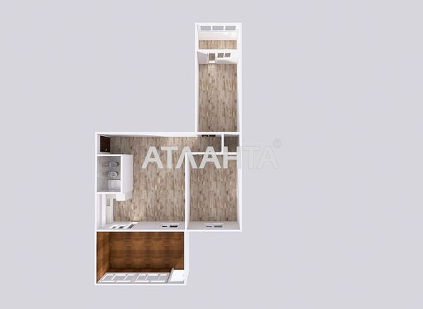3-кімнатна квартира за адресою вул. Транспортна (площа 59 м²) - Atlanta.ua - фото 18