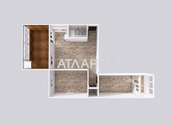 3-кімнатна квартира за адресою вул. Транспортна (площа 59 м²) - Atlanta.ua - фото 20