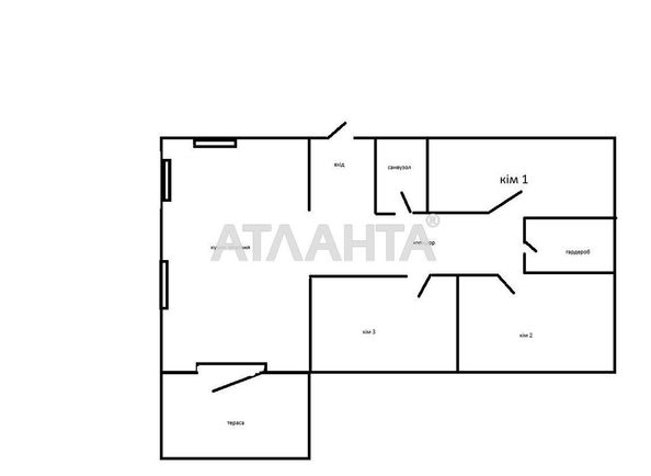 Будинок за адресою вул. Дружби (площа 105 м²) - Atlanta.ua - фото 5