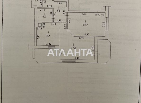 2-rooms apartment apartment by the address st. Raduzhnyy m n (area 65 m²) - Atlanta.ua - photo 12