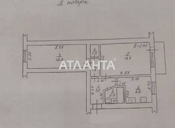 2-комнатная квартира по адресу ул. Петрова ген. (площадь 41,8 м²) - Atlanta.ua - фото 10