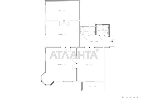 3-комнатная квартира по адресу Огиенко И. Ул. (площадь 100,5 м²) - Atlanta.ua - фото 22
