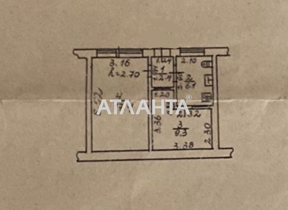 1-комнатная квартира по адресу ул. Пантелеймоновская (площадь 35,2 м²) - Atlanta.ua - фото 9