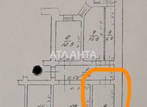 Коммунальная квартира по адресу ул. Ольгиевская (площадь 14 м²) - Atlanta.ua - фото 7