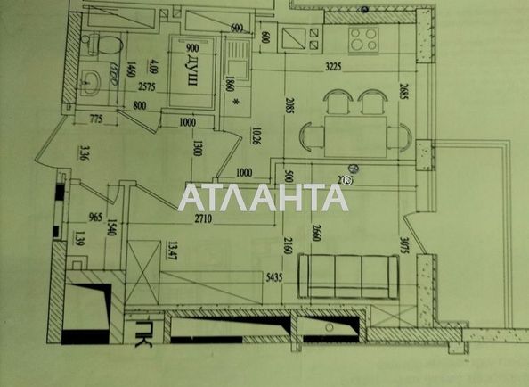 1-room apartment apartment by the address st. Pishonovskaya (area 38,3 m²) - Atlanta.ua - photo 9
